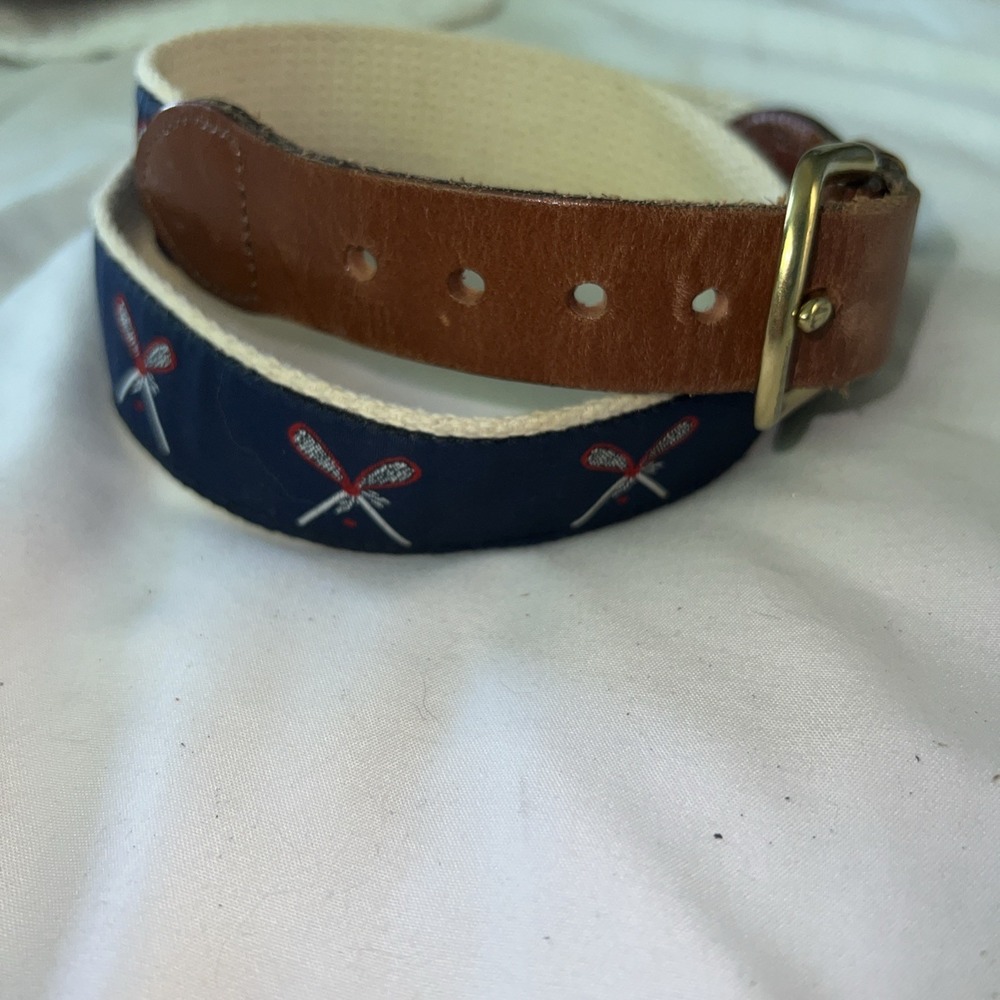 Leather Man Lacrosse Belt - Size 28